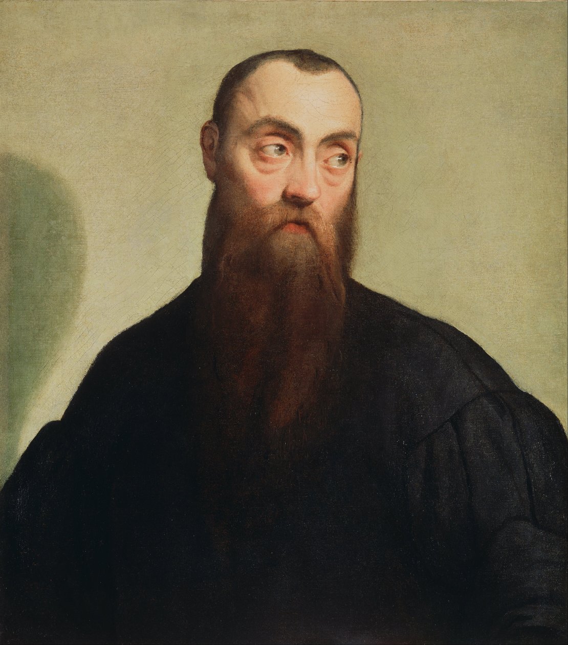 Portræt af en skægget mand af Jacopo Bassano