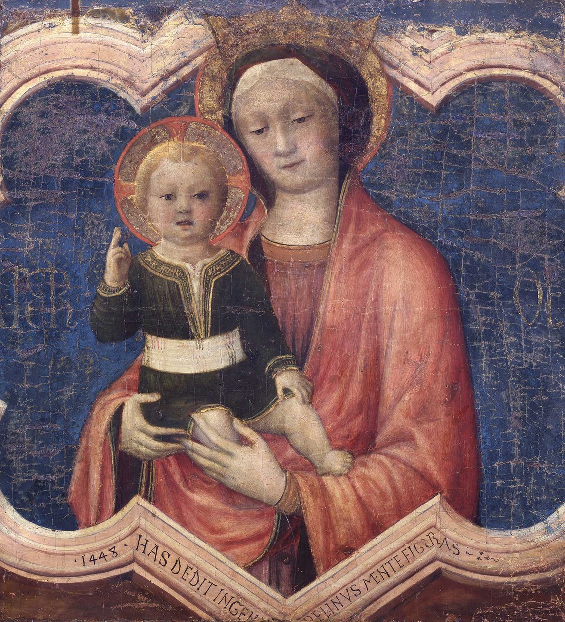 Jomfru og barn, 1448. af Jacopo Bellini