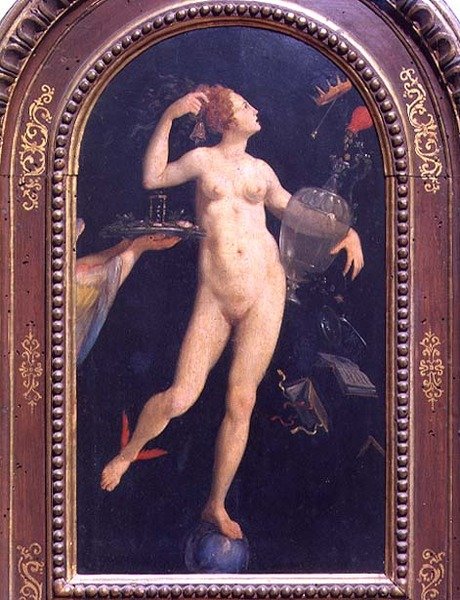 Fortune (panel) af Jacopo Ligozzi