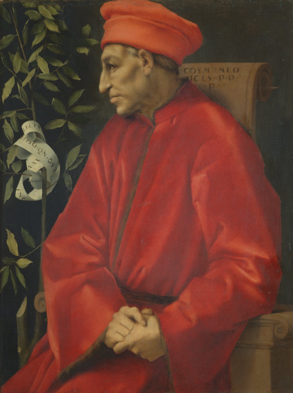 Cosimo de Medici (Den Ældste), 1518 af Jacopo Pontormo