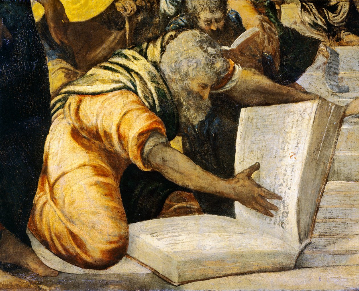 Jesus blandt læger Temple af Jacopo Robusti Tintoretto