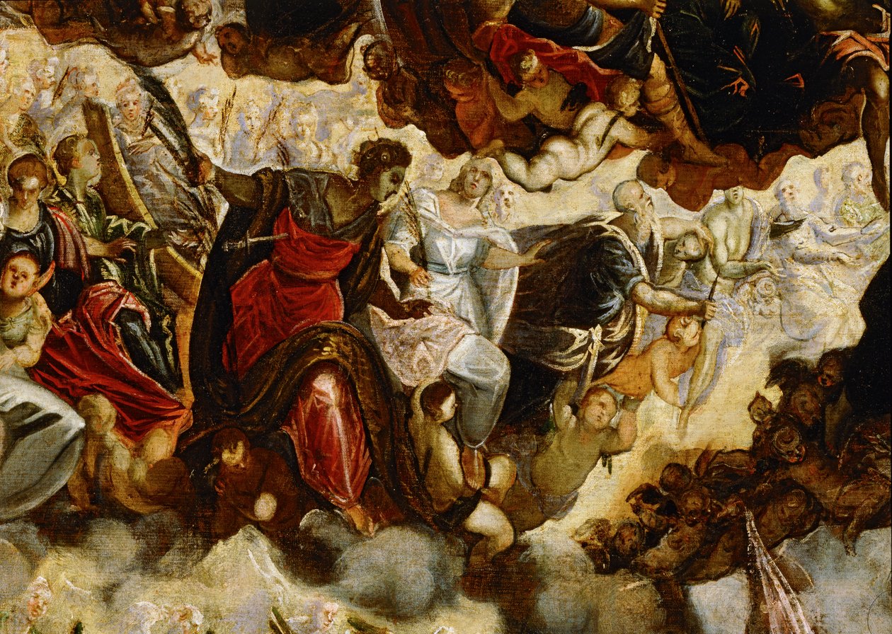 Paradis ... (maleri på lærred) af Jacopo Robusti Tintoretto