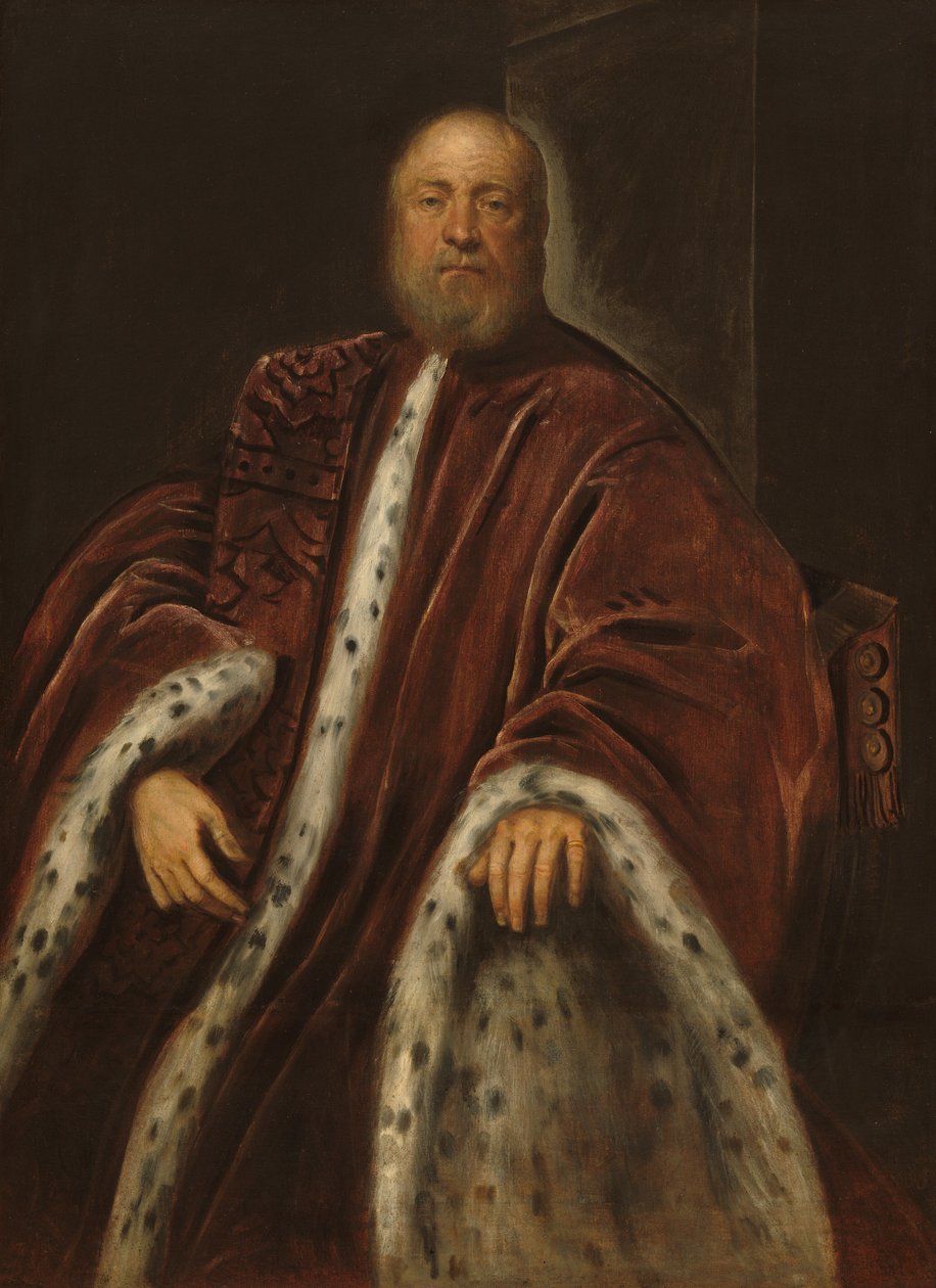 En prokurator i Sankt Markus af Jacopo Tintoretto