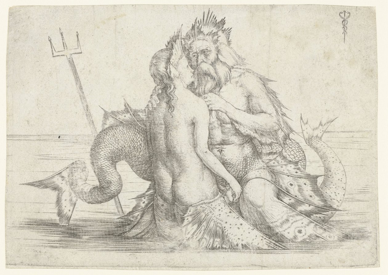 Triton og Nereid i omfavnelse af Jacopo de