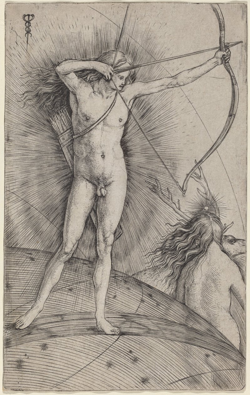 Apollo og Diana, ca. 15031504. af Jacopo de Barbari