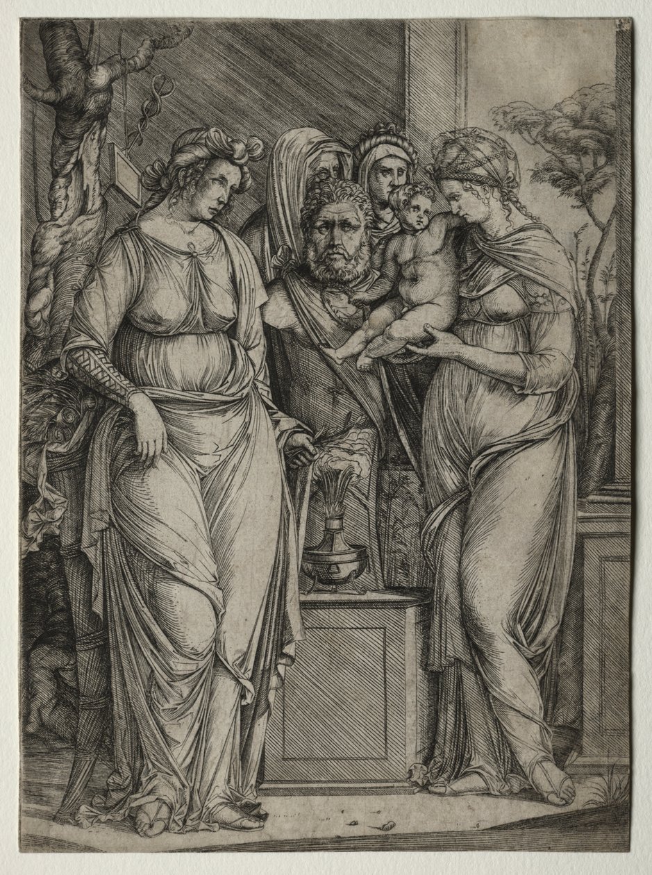 Offer af Priapus af Jacopo de