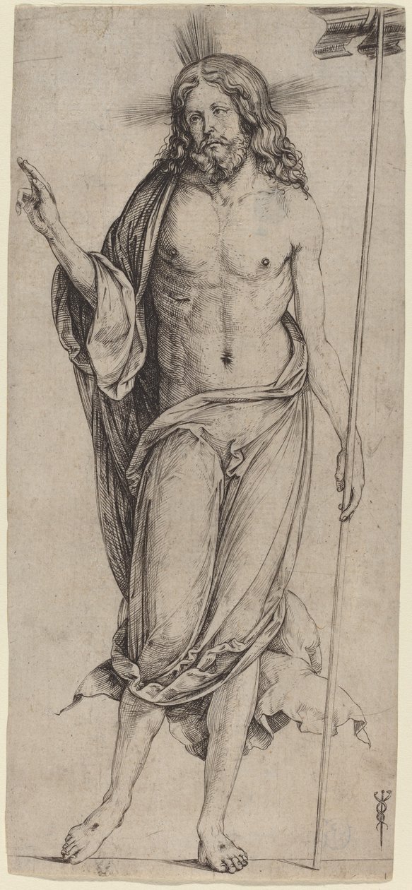 Den opstandne Kristus, ca. 15031504. af Jacopo de Barbari