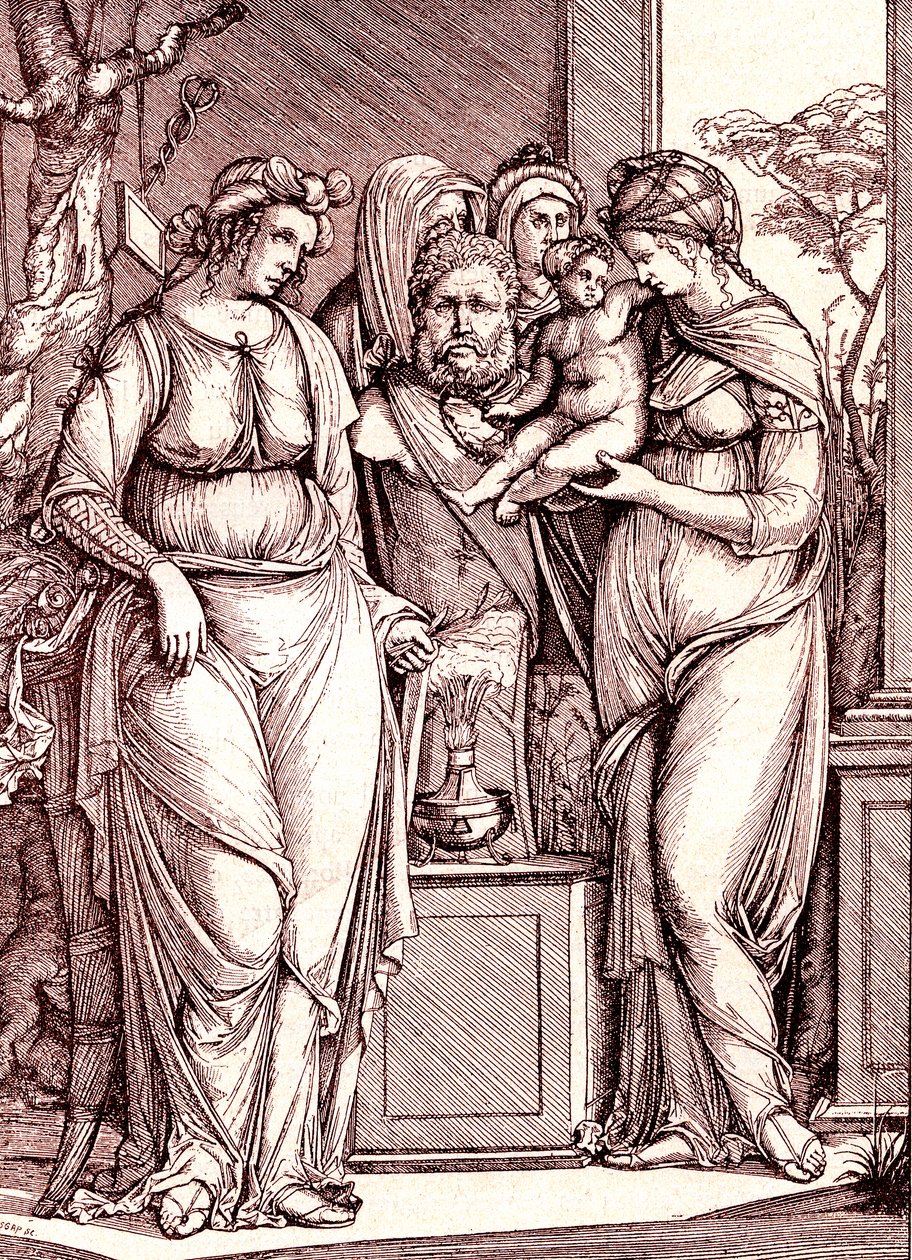 Ofringen til Priapus af Jacopo de