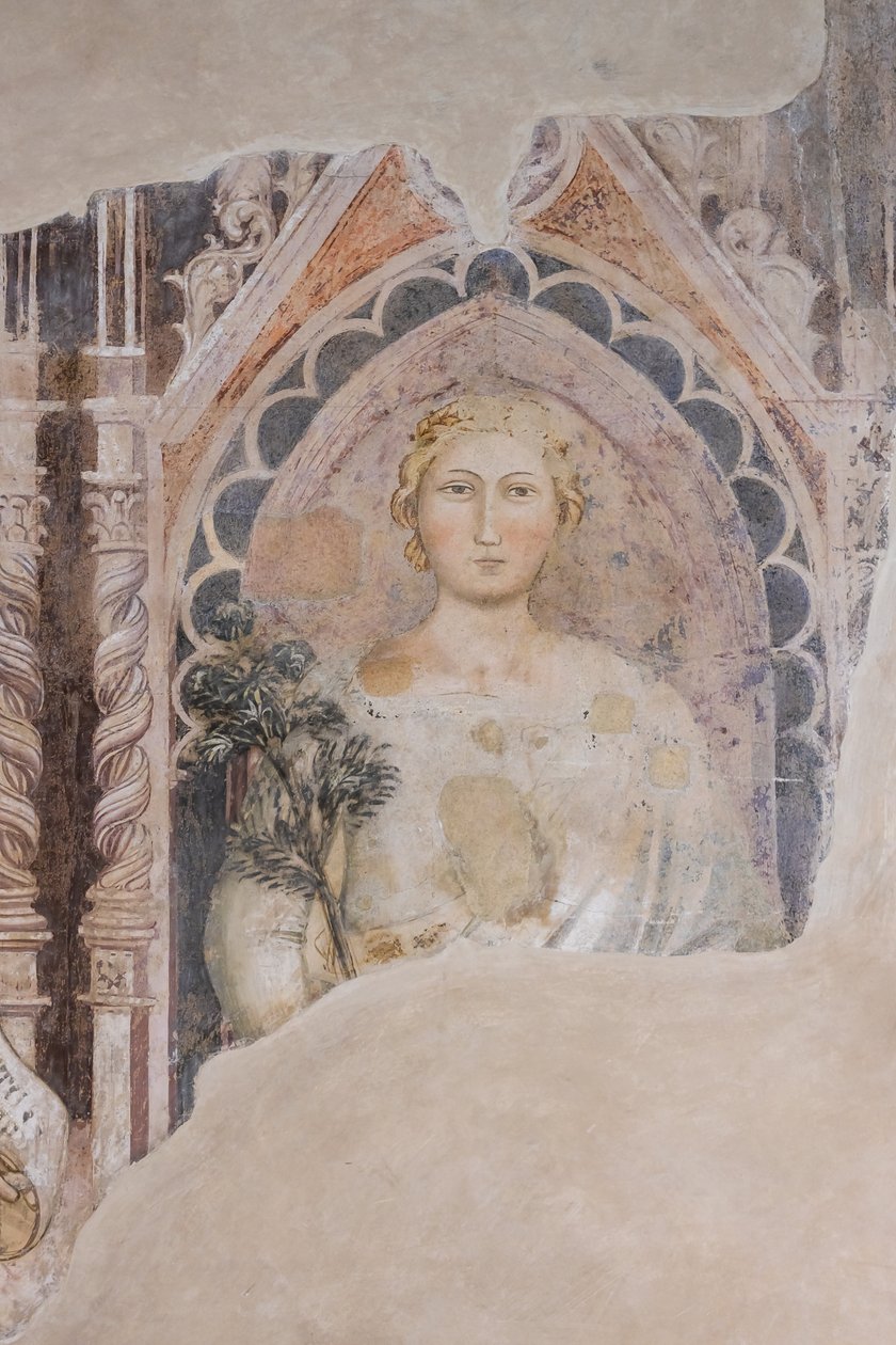 Allegori om dialektikken (fresko) af Jacopo di Cione