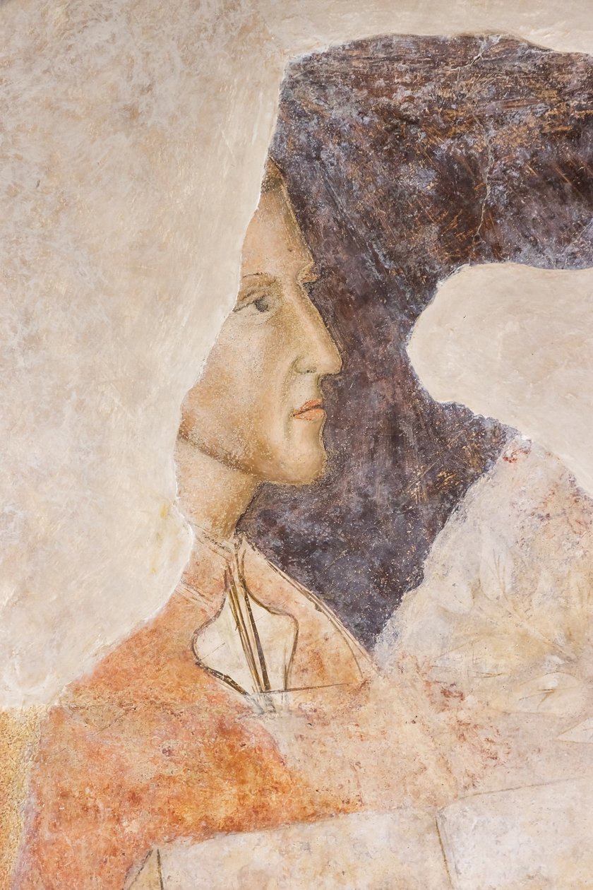 Portræt af Dante Alighieri (frisk) af Jacopo di Cione