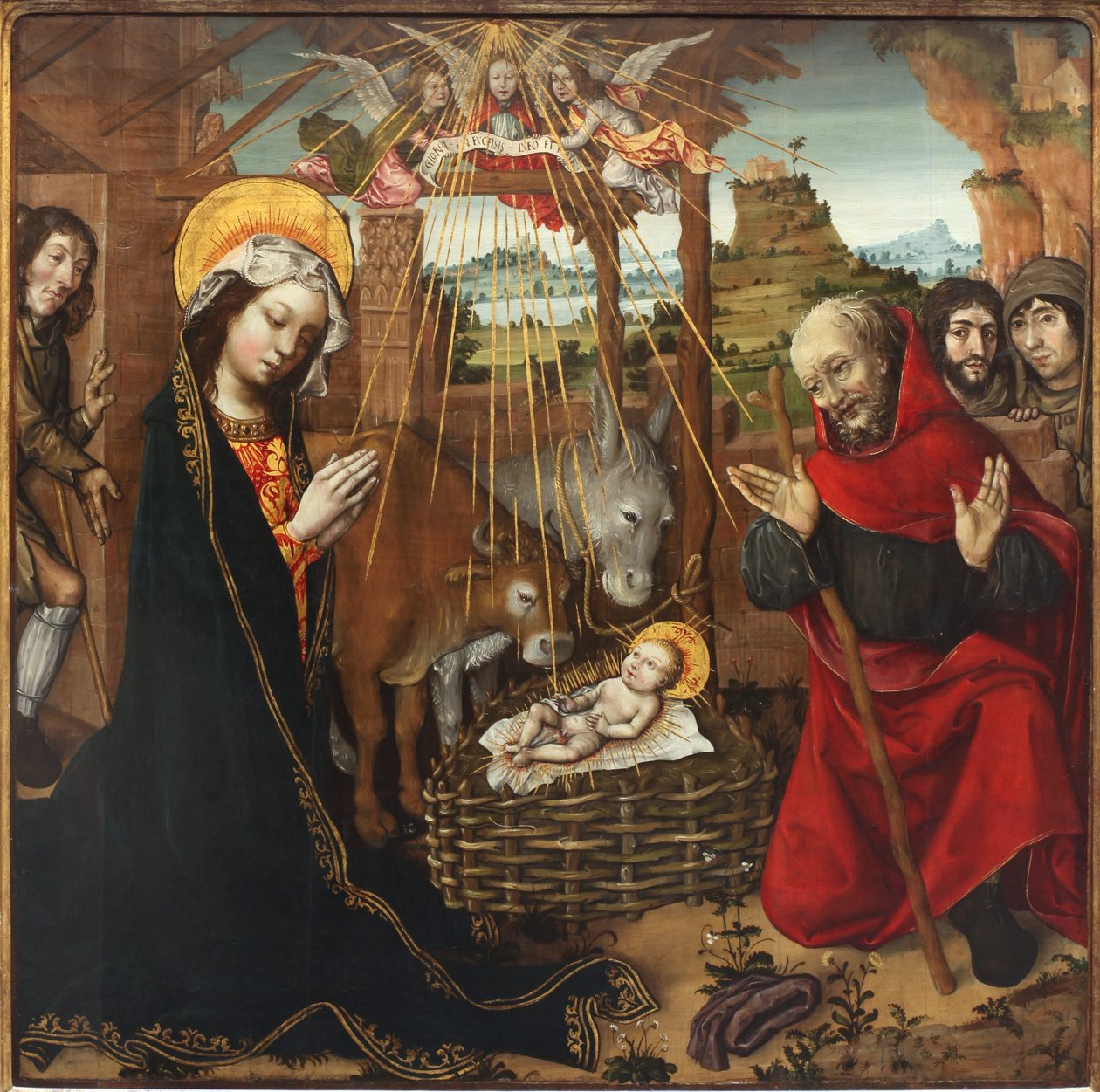 Tilbedelsen af Barnet af Jacquelin de Montluçon