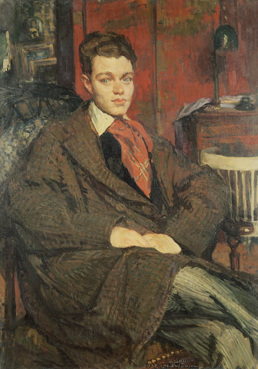 Rene Crevel (1900-35) af Jacques Emile Blanche