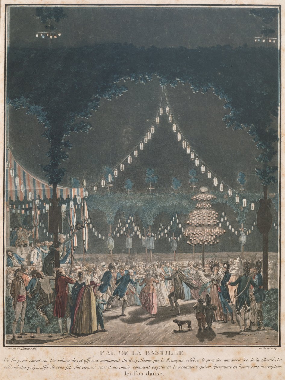 Bastillebolden af Jacques Francois Joseph Swebach