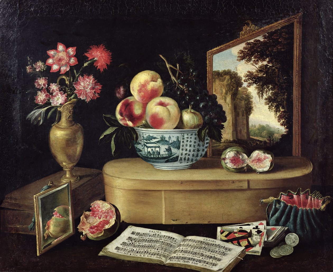 De fem sanser, 1638 af Jacques Linard