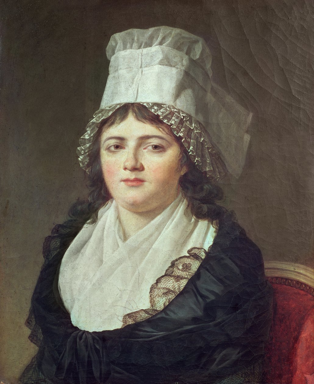 Antoinette Gabrielle Charpentier (d.1793) 1793 af Jacques Louis David