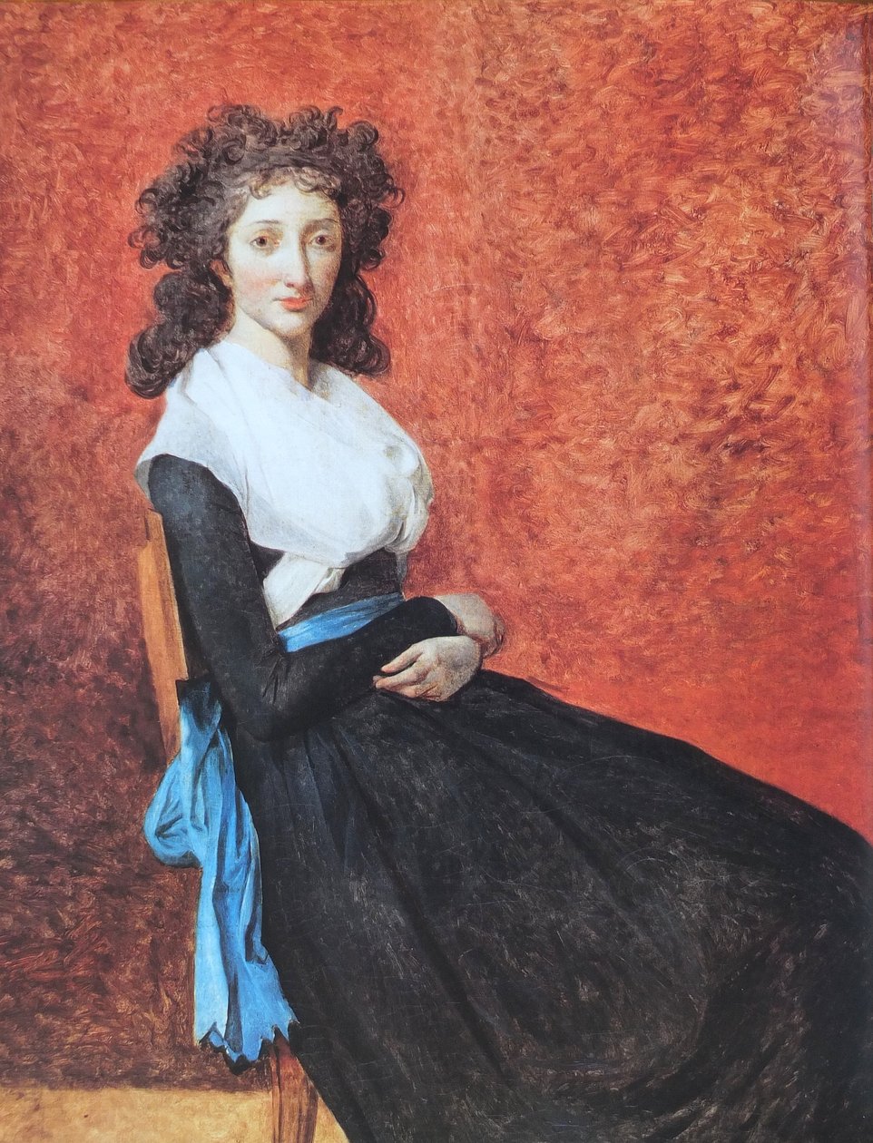 Portræt af Marie-Louise Trudaine af Jacques Louis David