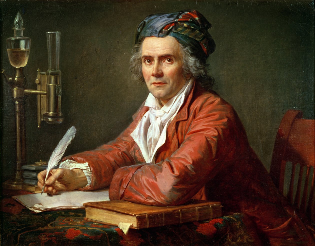 Portræt af Alphonse Leroy, 1783 af Jacques Louis David