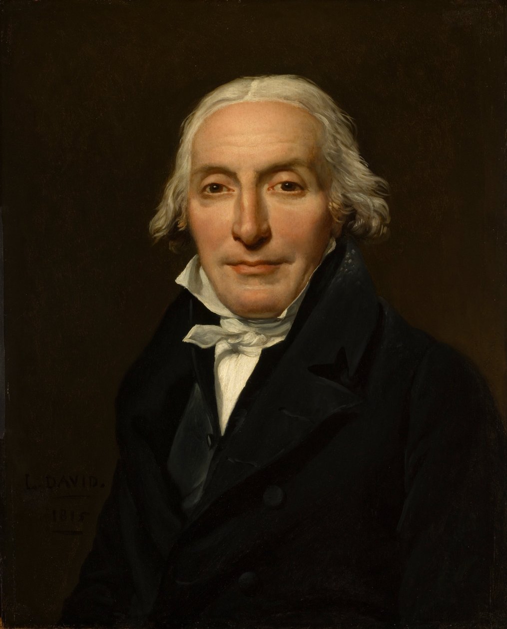Portræt af Jean-Pierre Delahaye af Jacques Louis David