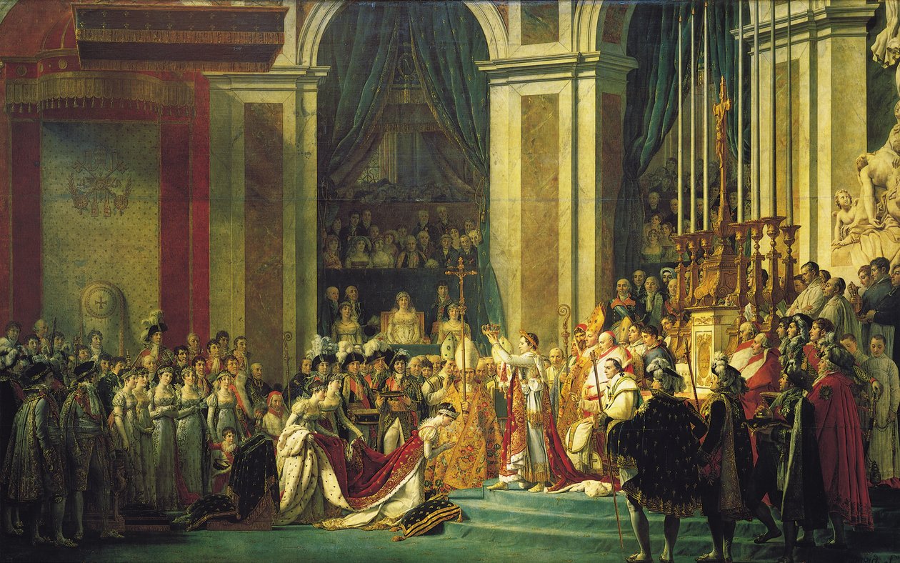 Kroningen af Napoleon af Jacques Louis David