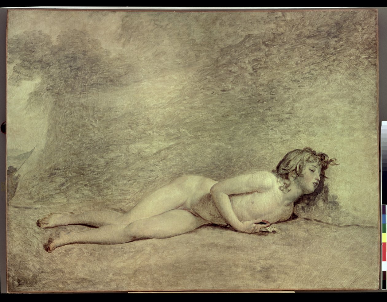 Joseph Barras død af Jacques Louis David