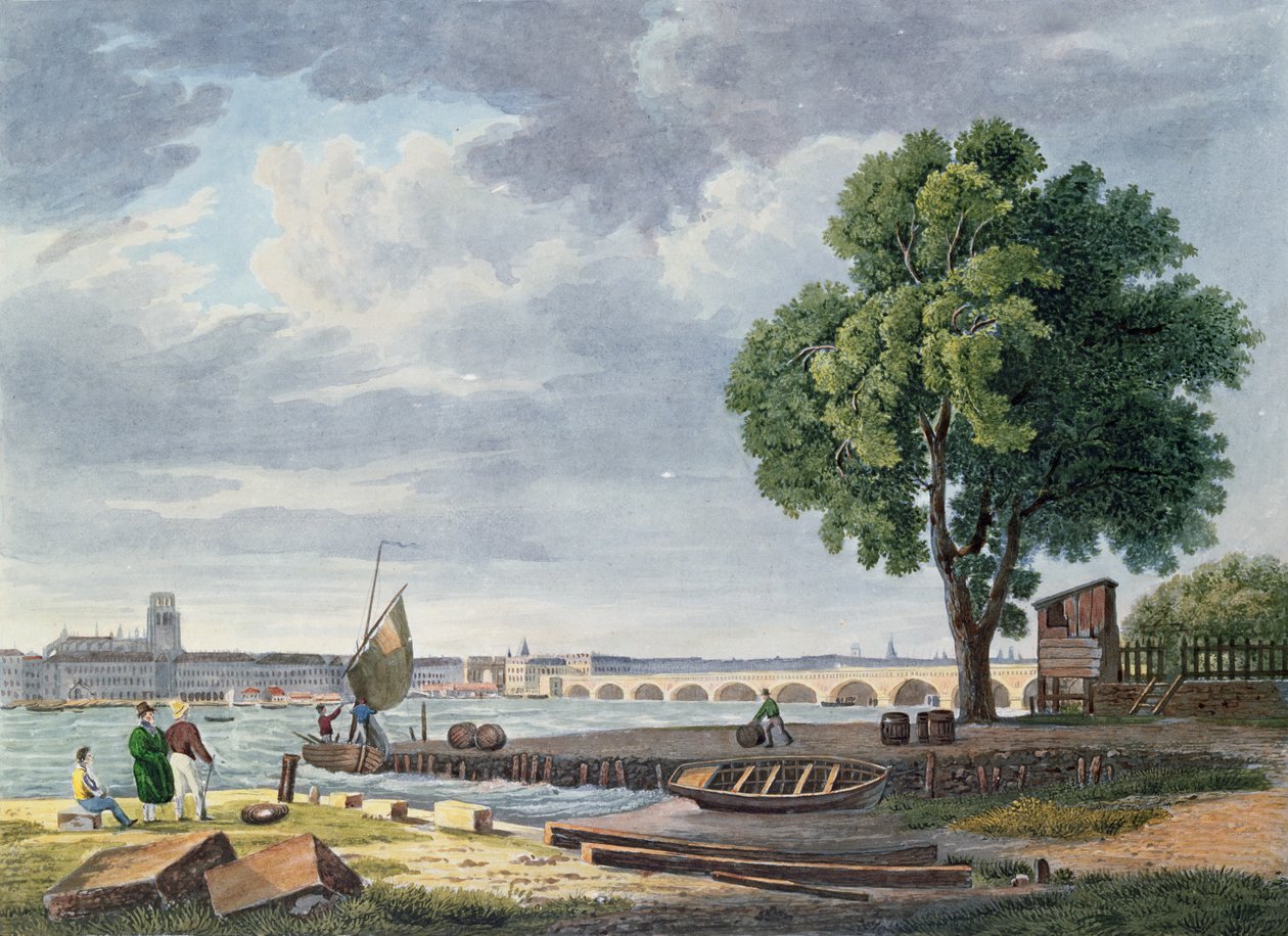 Bordeaux, ca. 1830-40 af Jacques Raymond Brascassat