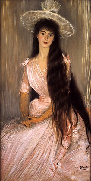 Den Lyserøde Rose af Jacques Emile Blanche