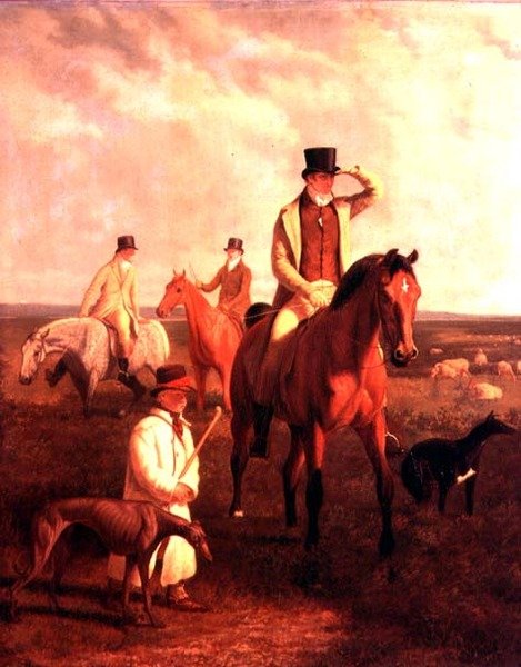 Lord Rivers rideture af Jacques Laurent Agasse