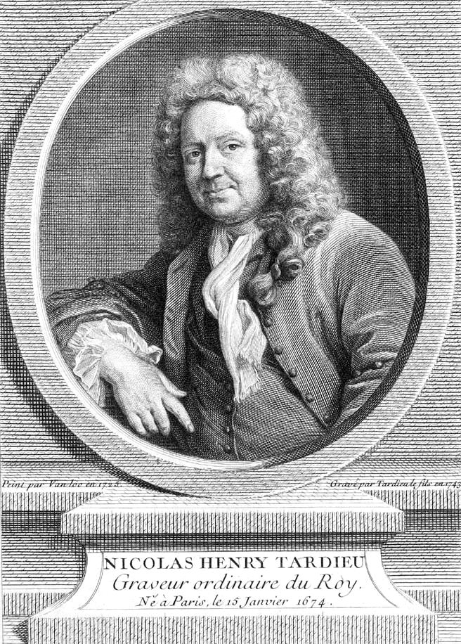 Nicolas-Henri Tardieu 16741749n af Jacques Nicolas Tardieu