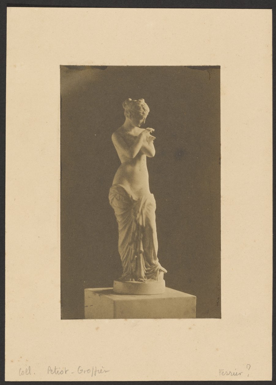 [Statue af kvinde] af Jacques Alexandre Ferrier