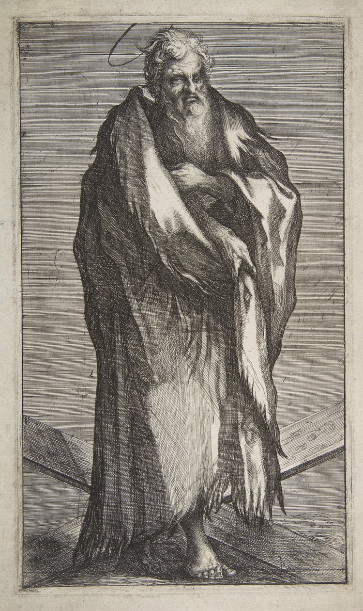 Sankt Andreas, 1595-1616. af Jacques Bellange