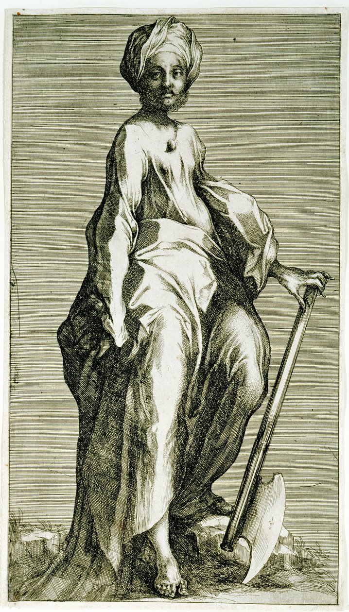 Sankt Matthias, ca. 1600-1616 (ætsning og gravering) af Jacques Bellange