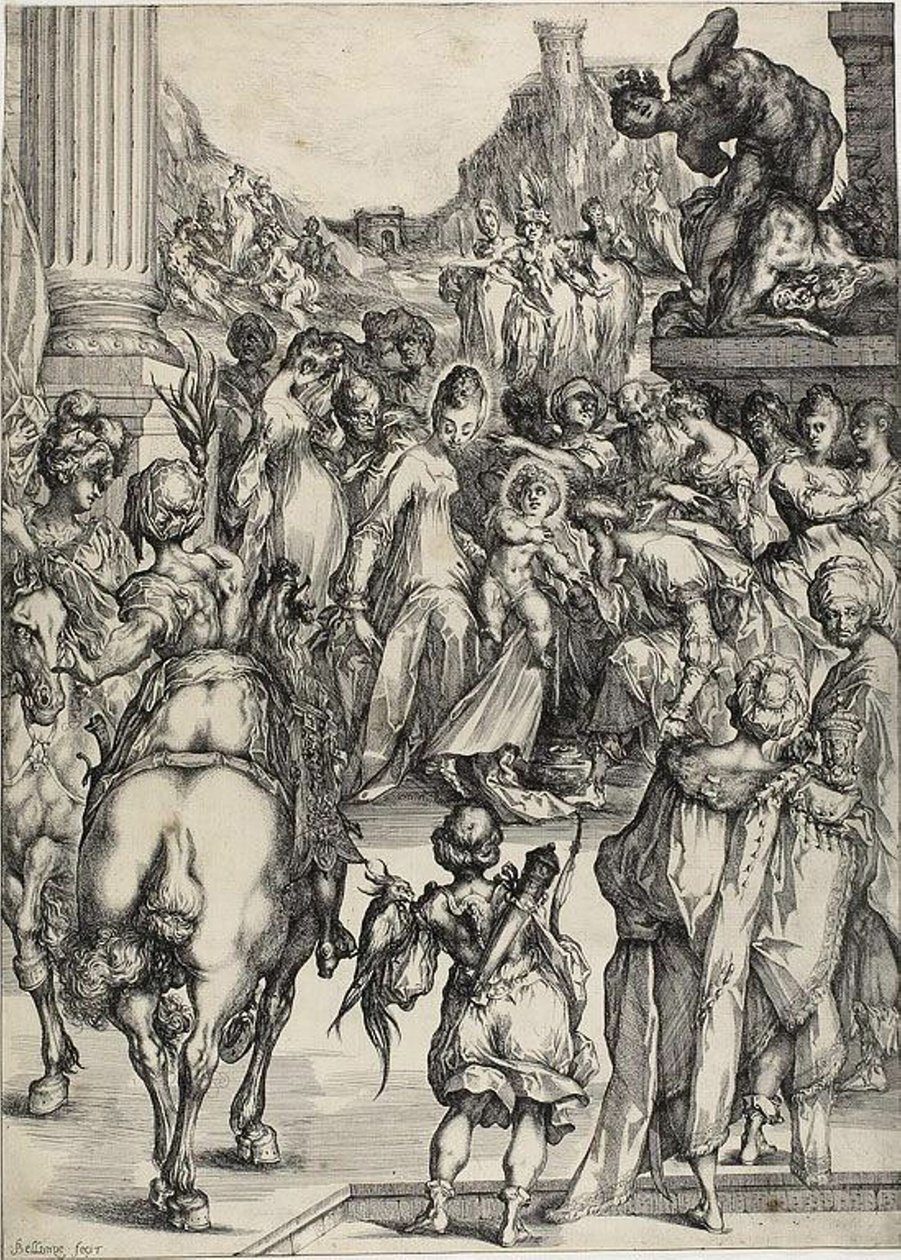 Magiernes tilbedelse af Jacques Bellange