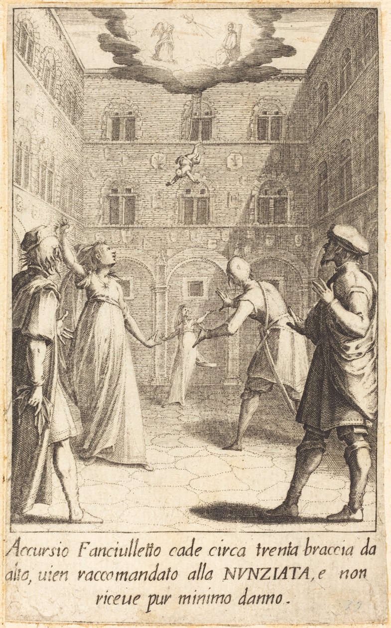 Accursio, 1619. af Jacques Callot