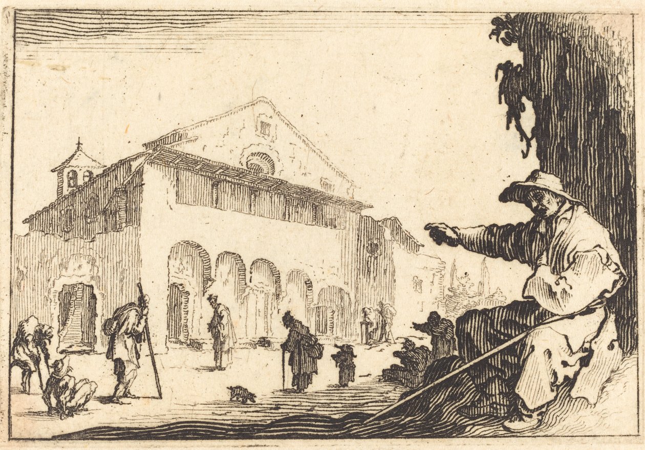Almuehus af Jacques Callot