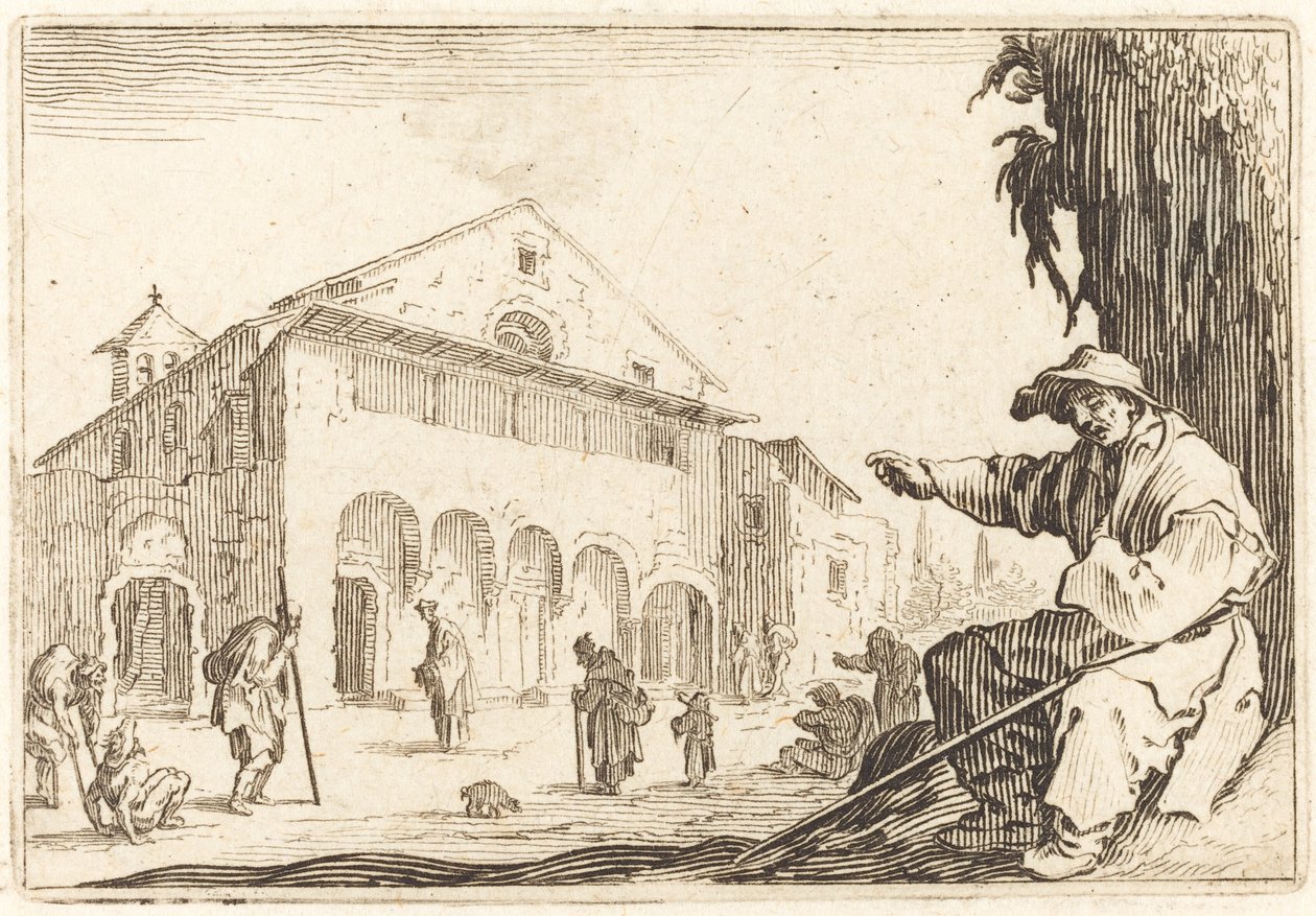 Almuehus af Jacques Callot