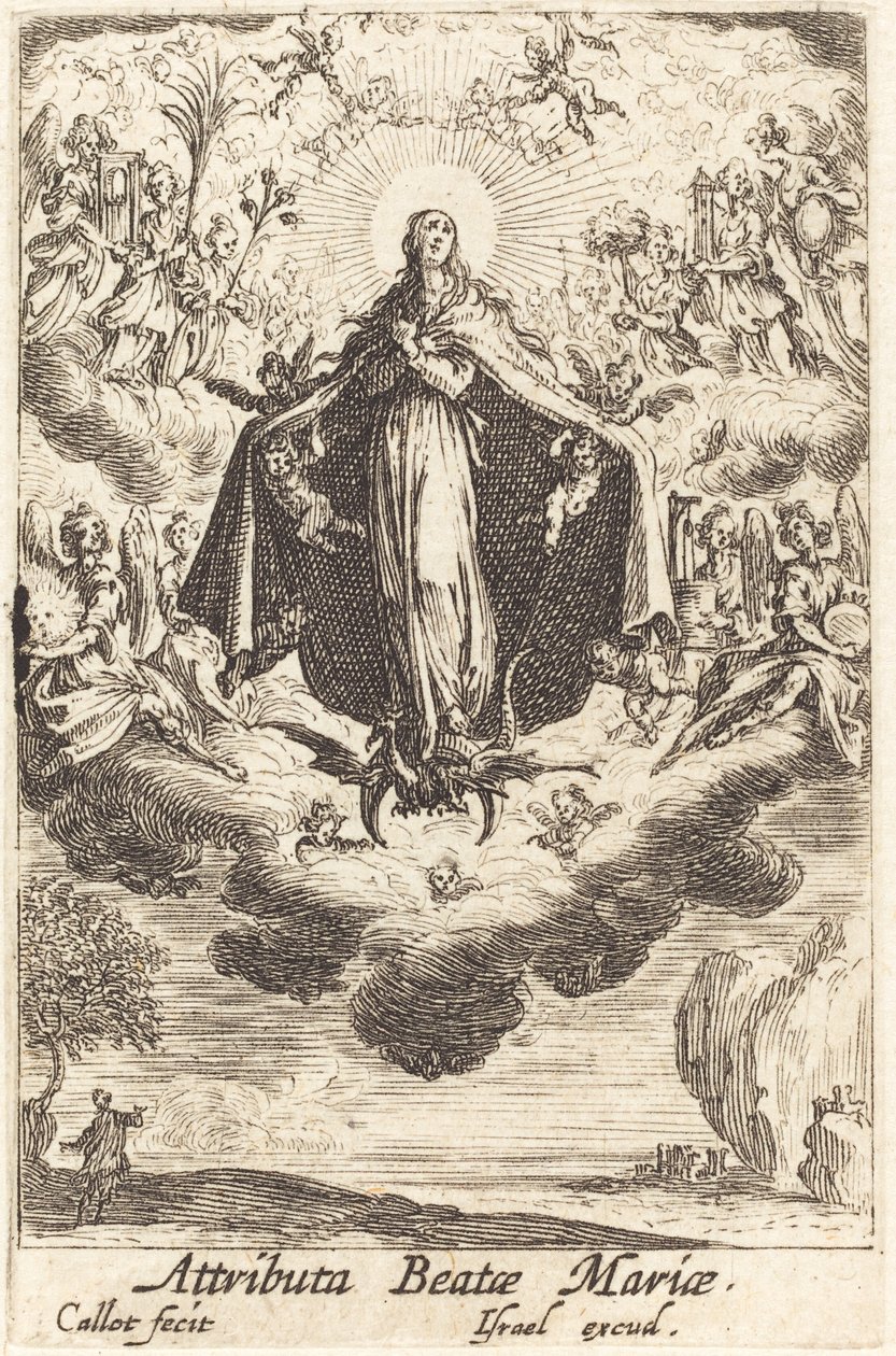 Jomfruens egenskaber af Jacques Callot