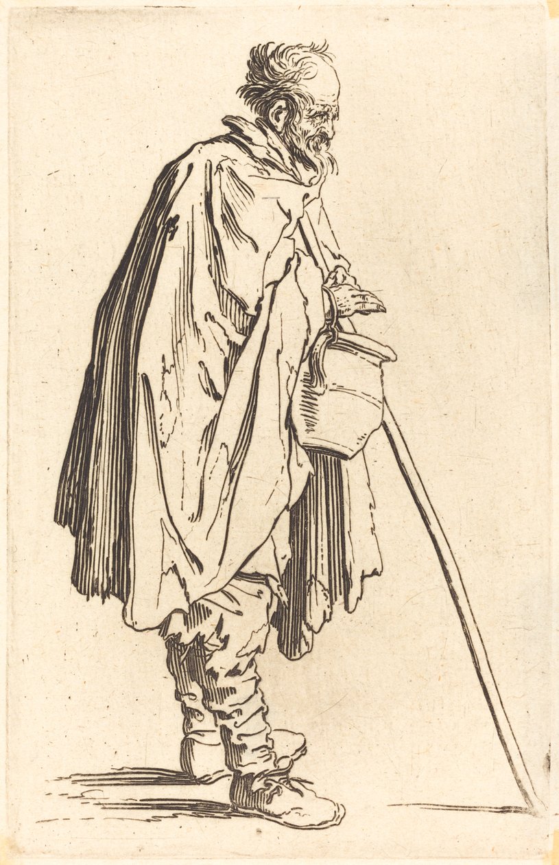 Tigger med Pot, c.1622 af Jacques Callot