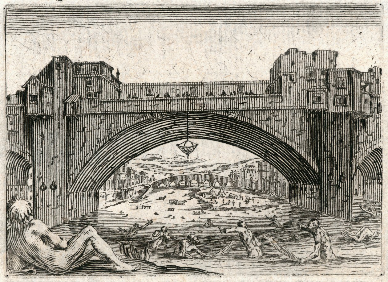 Capricer af forskellige figurer af Jacques Callot