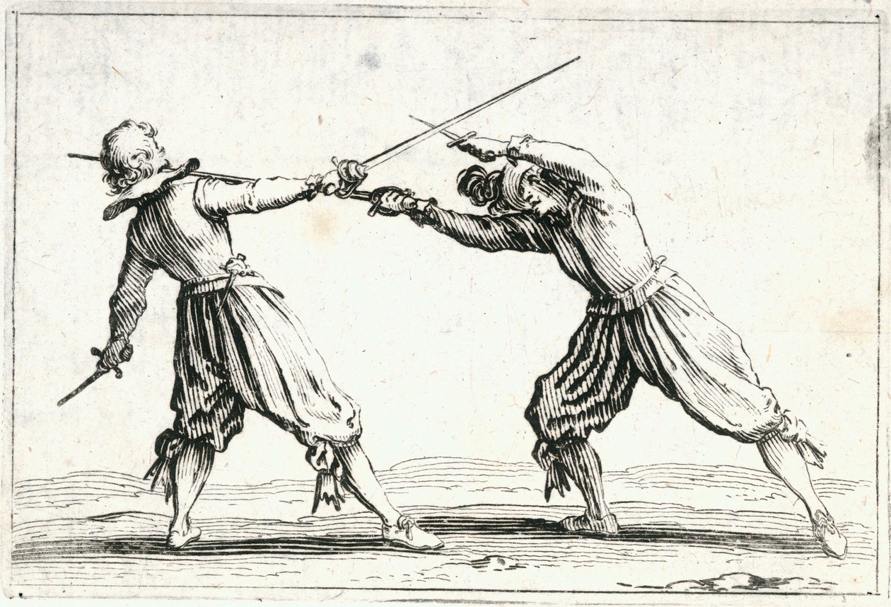 Capricer af forskellige figurer af Jacques Callot