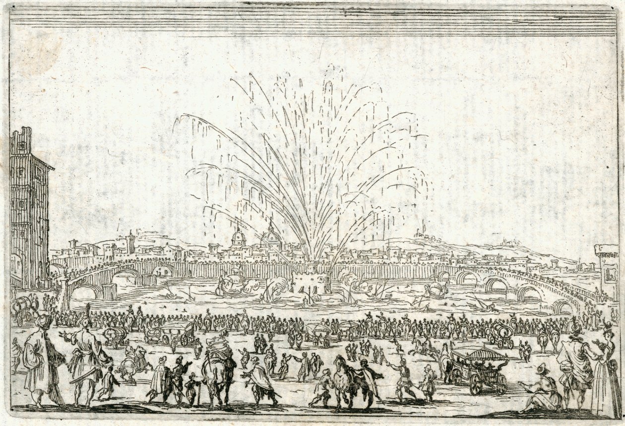 Capricer af forskellige figurer af Jacques Callot
