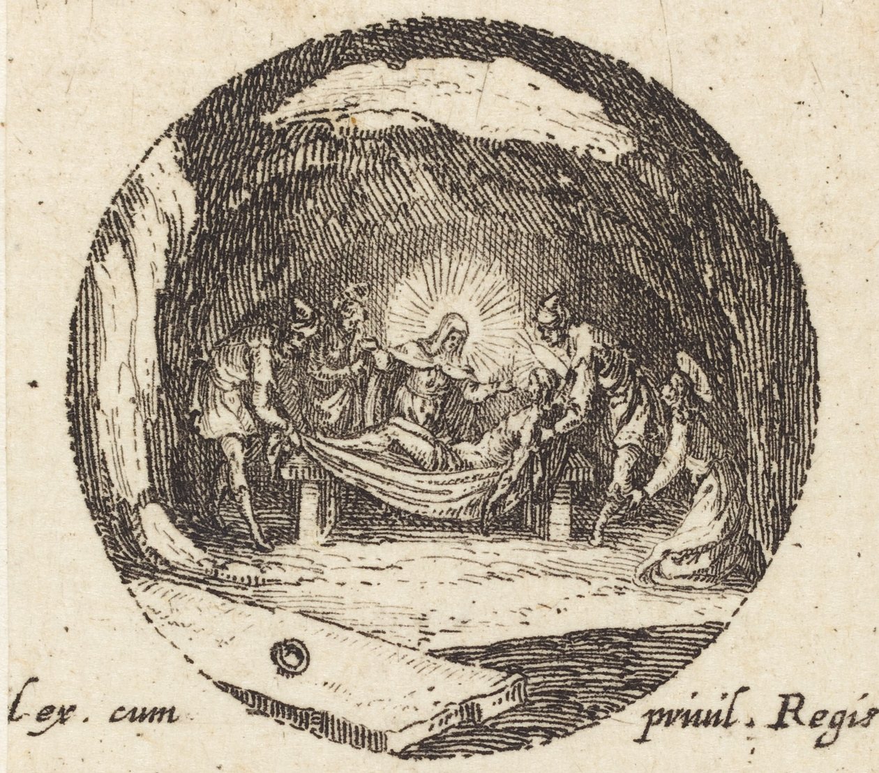 Kristus i Limbo af Jacques Callot