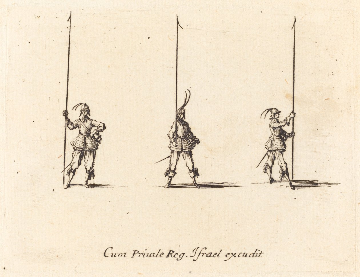 Bor med opvoksede gedder af Jacques Callot