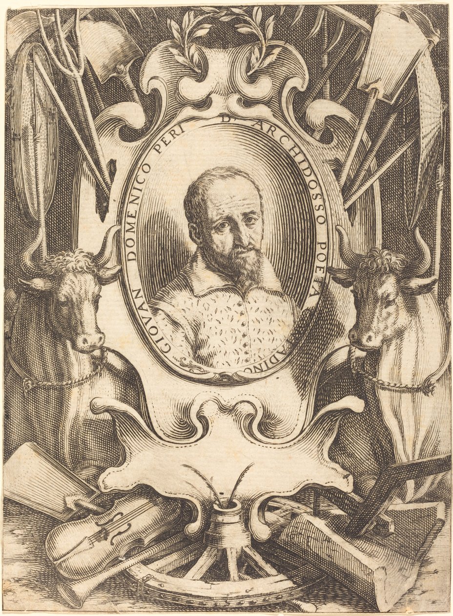 Giovanni Domenico Peri, 1619. af Jacques Callot