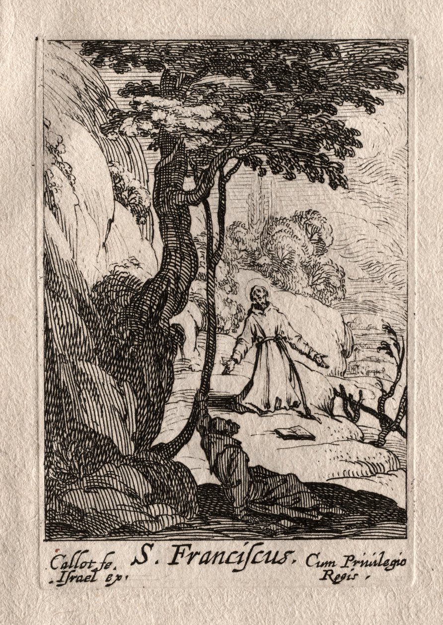 The Penitents: St. Francois af Jacques Callot