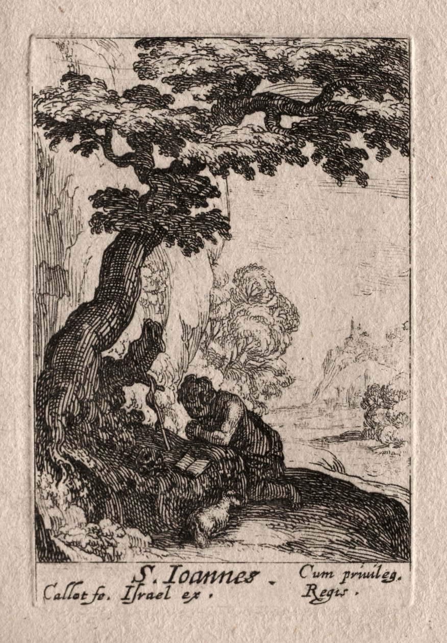 The Penitents: St. Jean Baptiste af Jacques Callot
