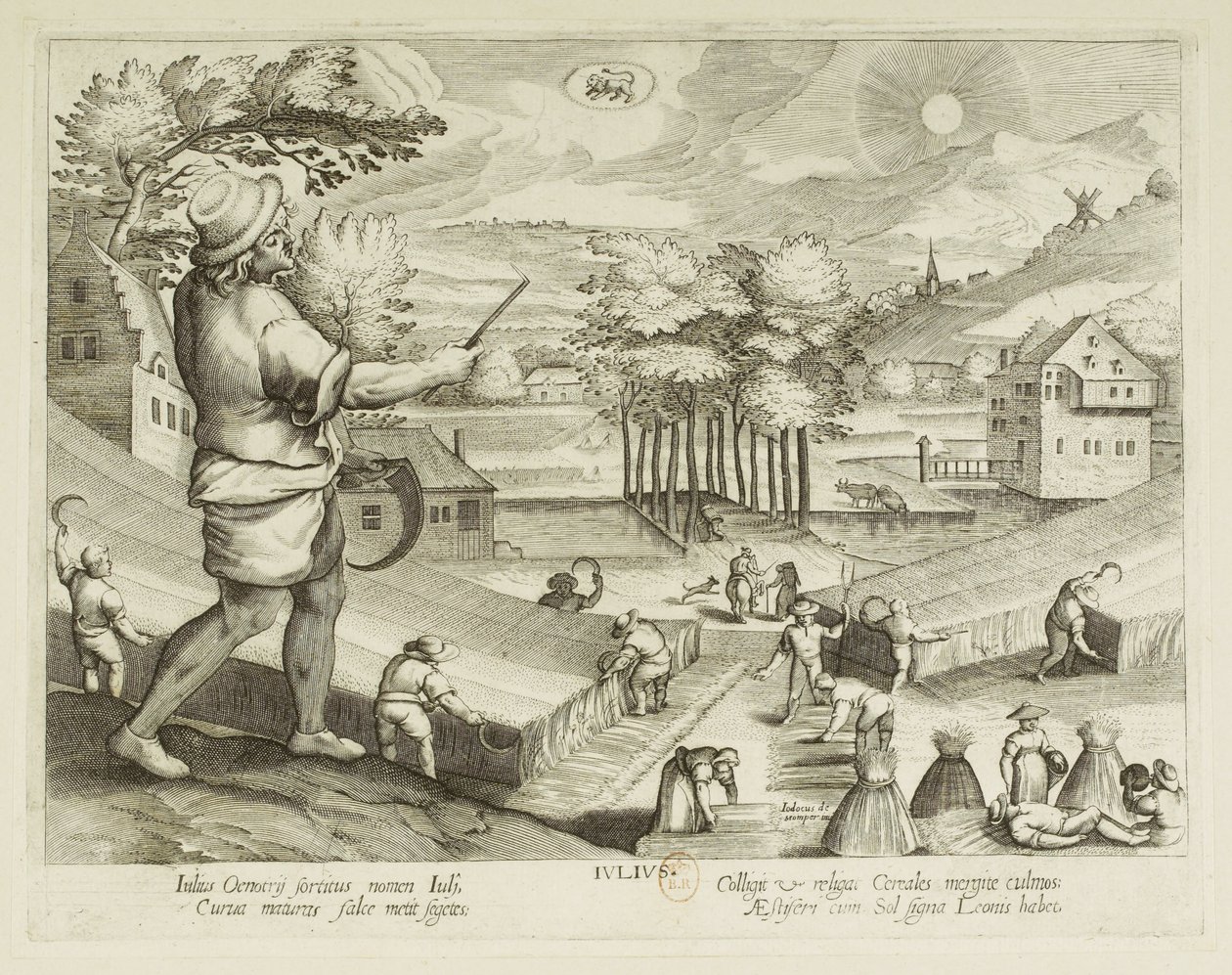 Måned. 7, juli af Jacques Callot