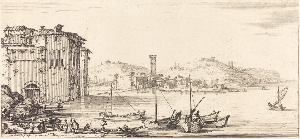 Indlæser varer af Jacques Callot