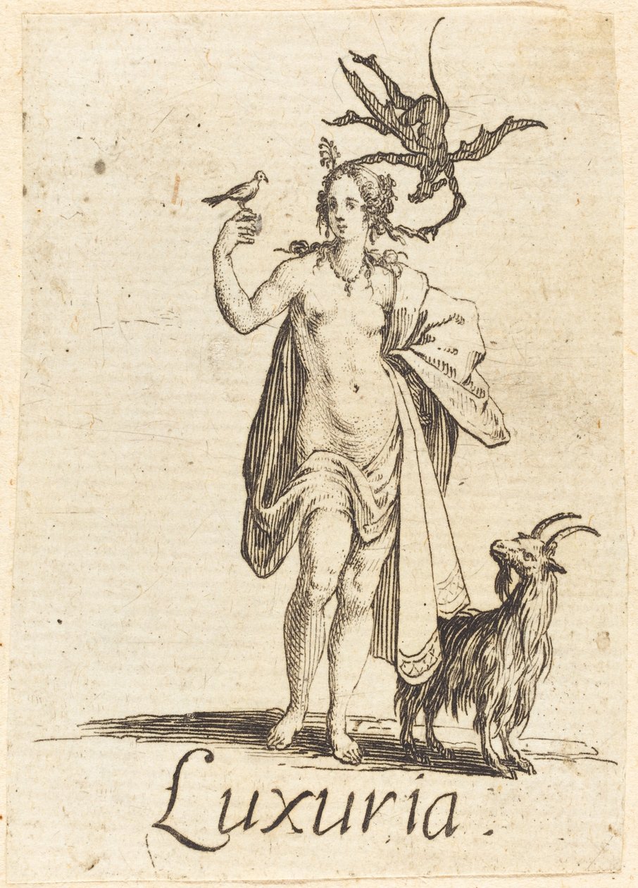 Begær af Jacques Callot