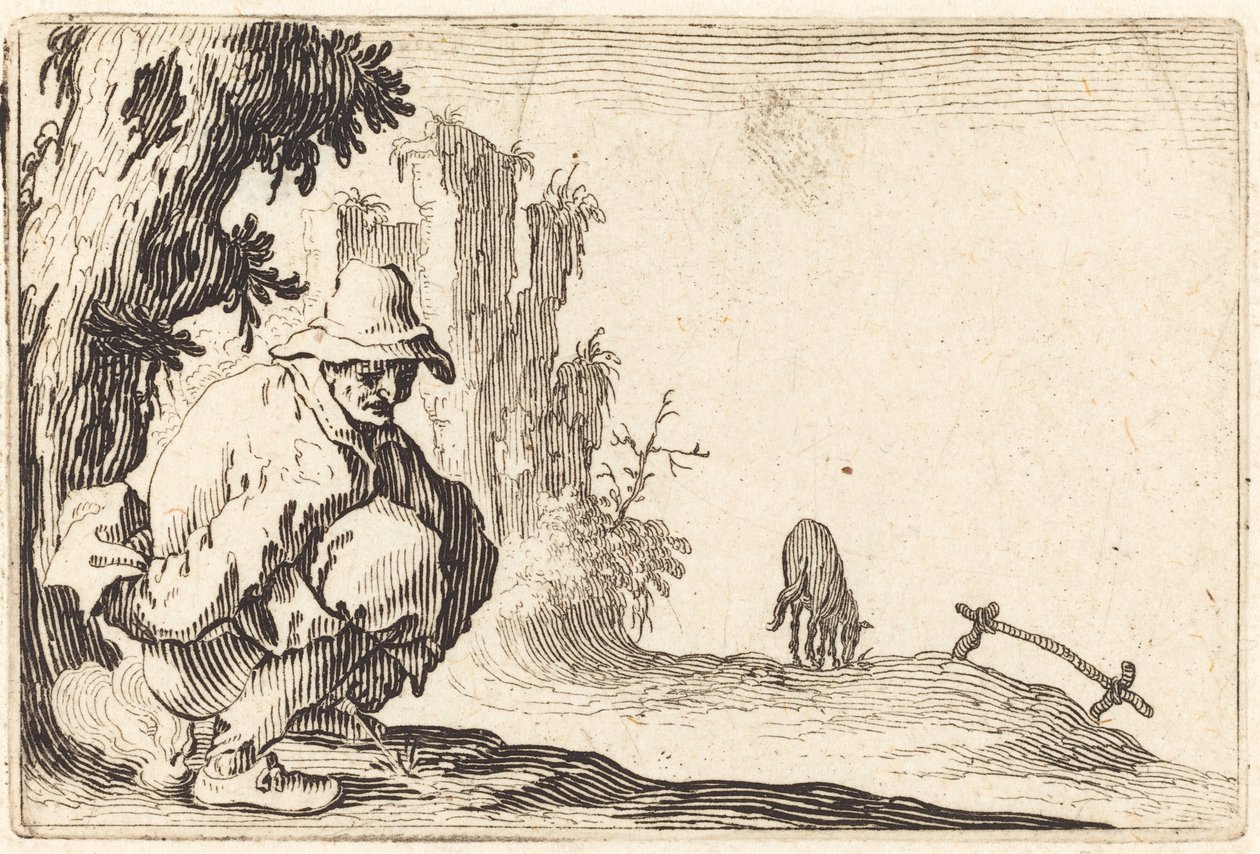 Bondens afføring af Jacques Callot