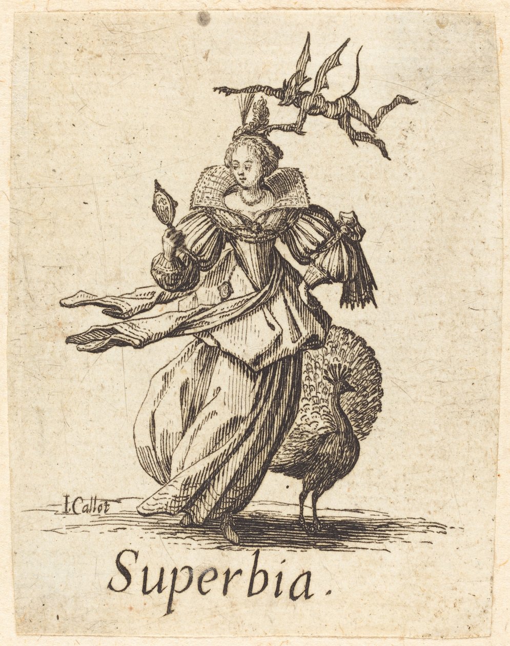 Stolthed (forfængelighed) af Jacques Callot